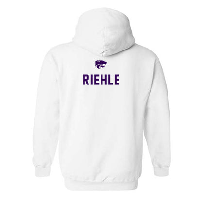 Kansas State - NCAA Women's Track & Field : Desirae Riehle - EMAW Hooded Sweatshirt-1