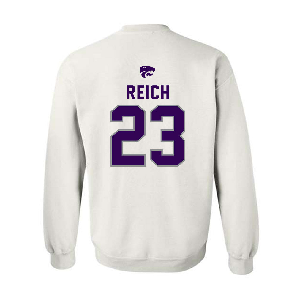 Kansas State - NCAA Baseball : Jonah Reich - EMAW Crewneck Sweatshirt-1