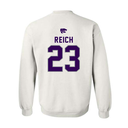 Kansas State - NCAA Baseball : Jonah Reich - EMAW Crewneck Sweatshirt-1