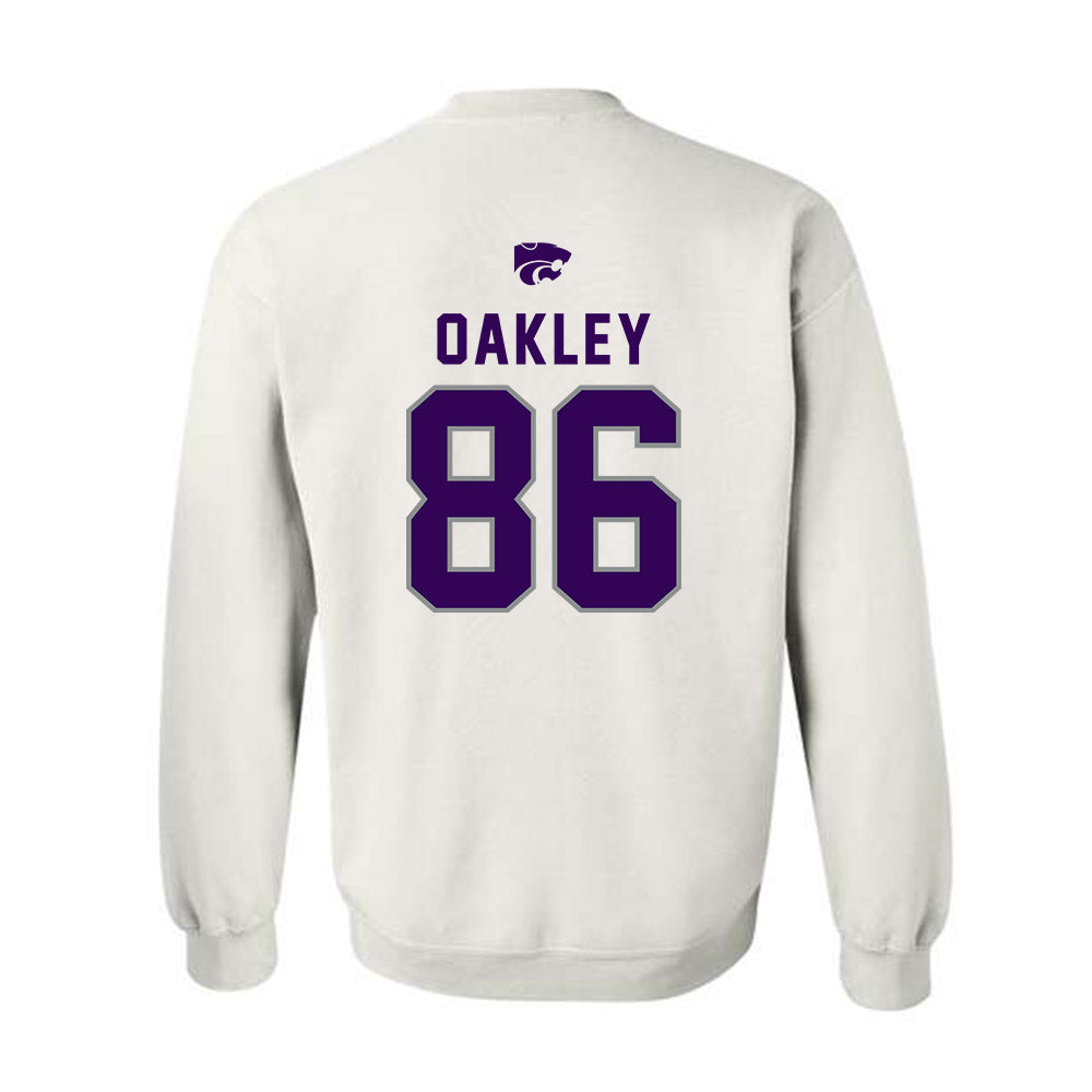 Kansas State - NCAA Football : Garrett Oakley - EMAW Crewneck Sweatshirt-1