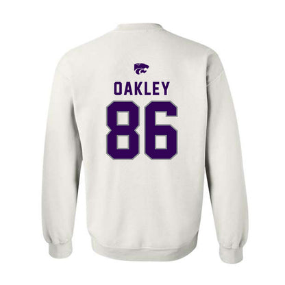 Kansas State - NCAA Football : Garrett Oakley - EMAW Crewneck Sweatshirt-1