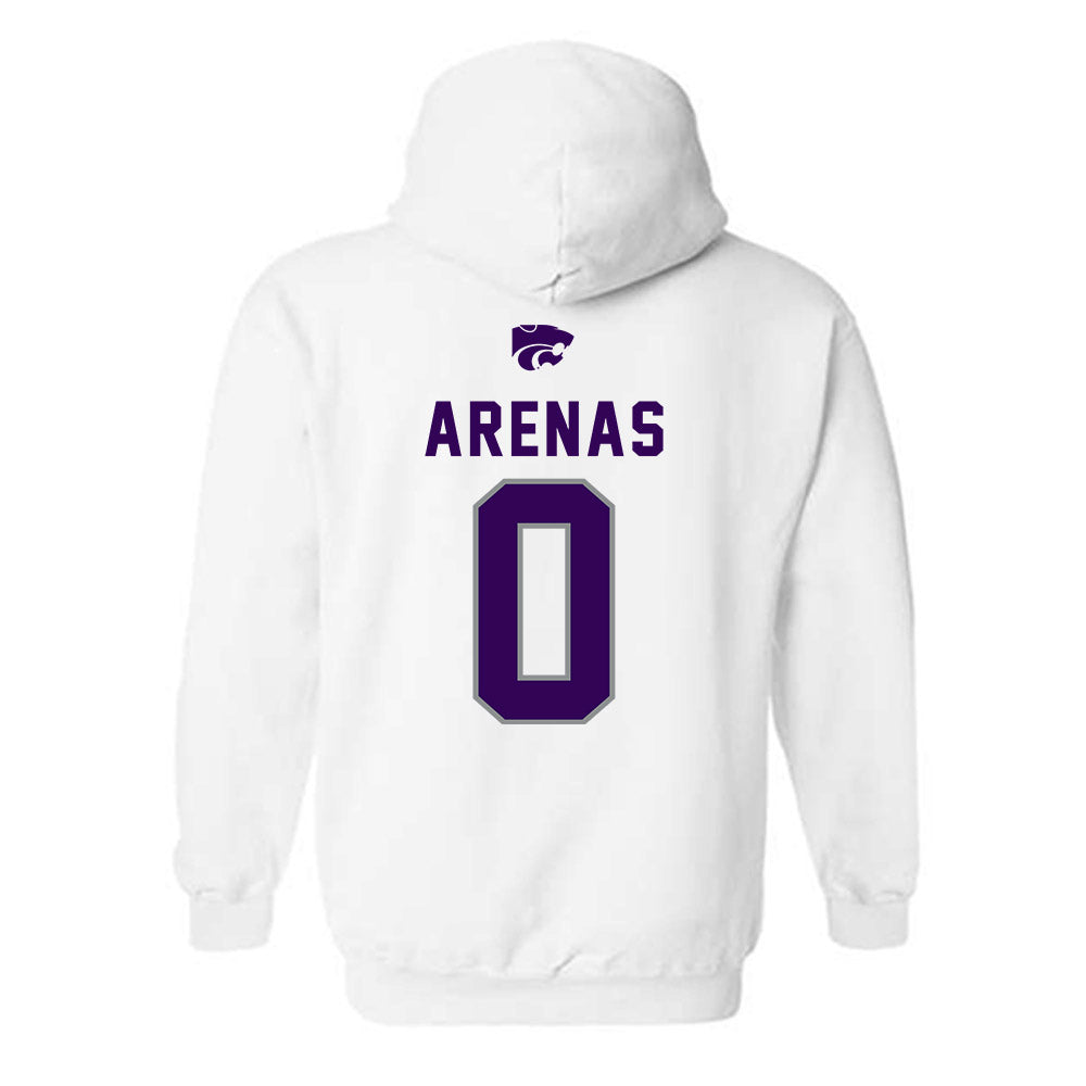 Kansas State - NCAA Women's Basketball : Izela Arenas - EMAW Hooded Sweatshirt-1