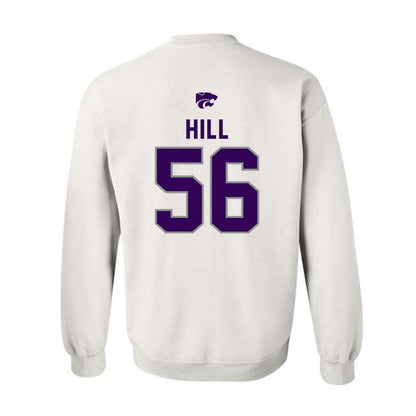 Kansas State - NCAA Football : Elijah Hill - EMAW Crewneck Sweatshirt-1