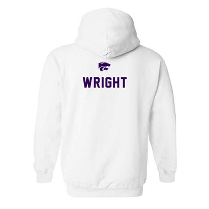 Kansas State - NCAA Women's Track & Field : Delaney Wright - EMAW Hooded Sweatshirt-1