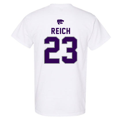 Kansas State - NCAA Baseball : Jonah Reich - EMAW T-Shirt-1
