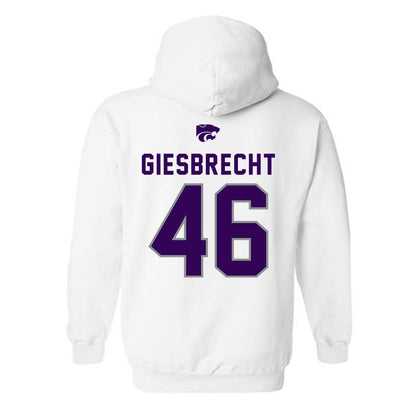 Kansas State - NCAA Baseball : Ethan Giesbrecht - EMAW Hooded Sweatshirt-1