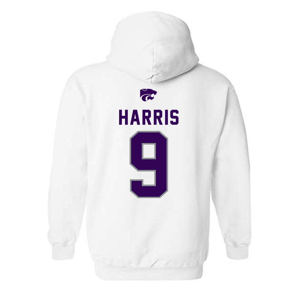 Kansas State - NCAA Football : Jay Harris - EMAW Hooded Sweatshirt-1