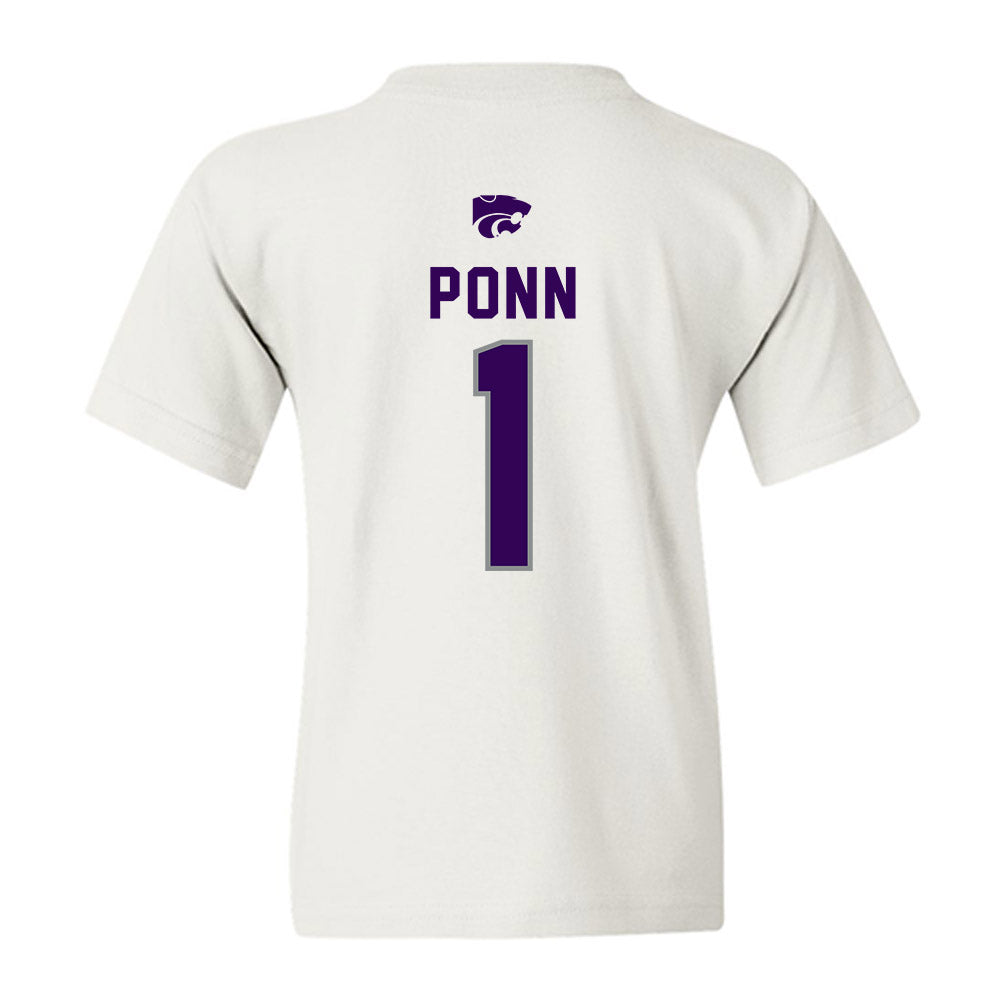 Kansas State - NCAA Women's Volleyball : Caleigh Ponn - EMAW Youth T-Shirt-1