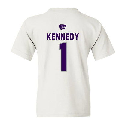 Kansas State - NCAA Baseball : Dee Kennedy - EMAW Youth T-Shirt-1