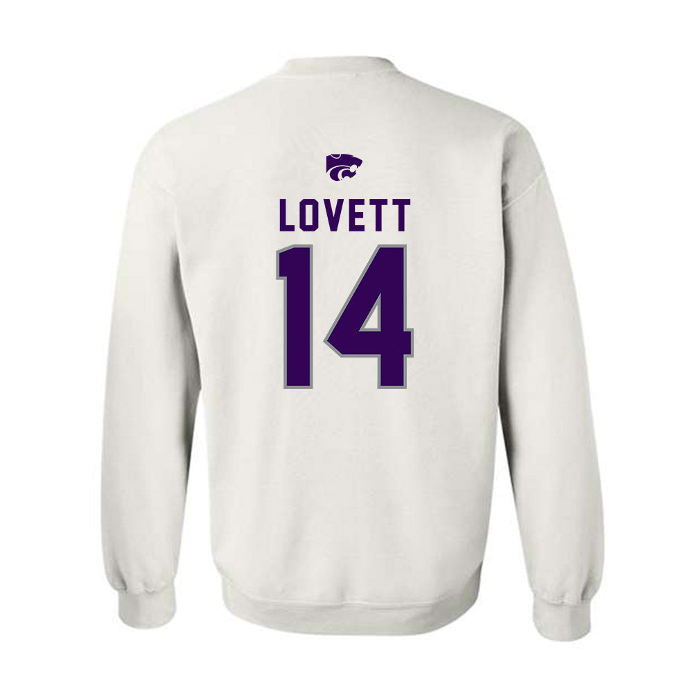 Kansas State - NCAA Football : Maxwell Lovett - EMAW Crewneck Sweatshirt-1
