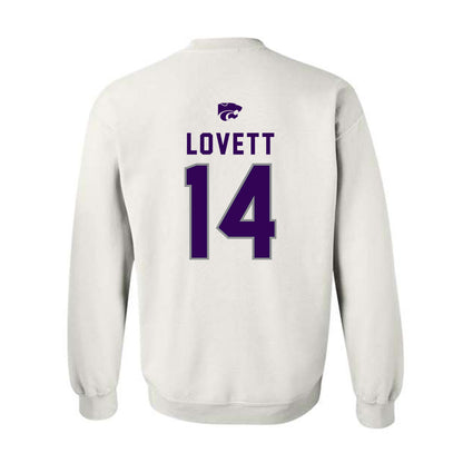 Kansas State - NCAA Football : Maxwell Lovett - EMAW Crewneck Sweatshirt-1