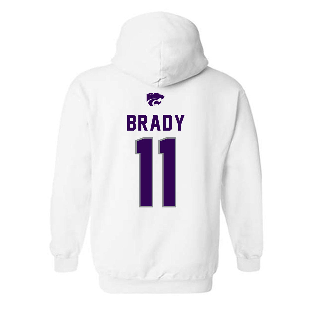 Kansas State - NCAA Women's Volleyball : Skylar Brady - EMAW Hooded Sweatshirt-1