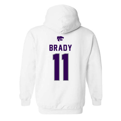 Kansas State - NCAA Women's Volleyball : Skylar Brady - EMAW Hooded Sweatshirt-1
