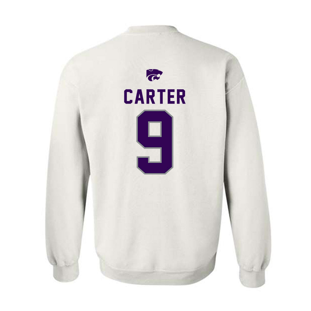 Kansas State - NCAA Women's Volleyball : Chandler Carter - EMAW Crewneck Sweatshirt-1