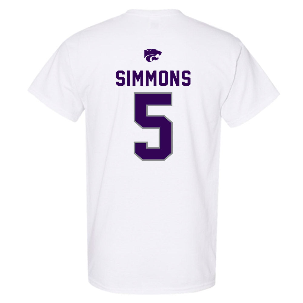 Kansas State - NCAA Women's Soccer : Sophie Simmons - EMAW T-Shirt-1