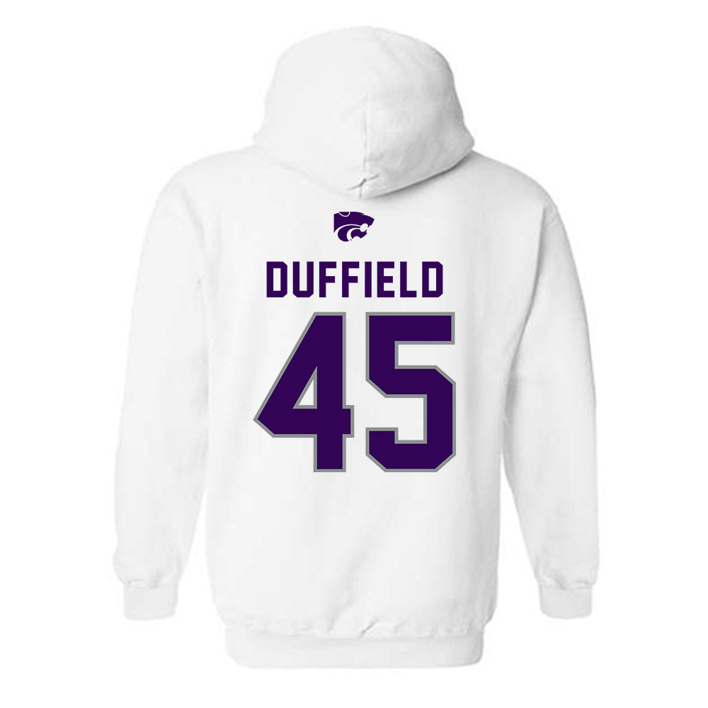 Kansas State - NCAA Football : Jaxson Duffield - EMAW Hooded Sweatshirt-1