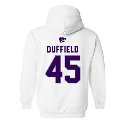 Kansas State - NCAA Football : Jaxson Duffield - EMAW Hooded Sweatshirt-1