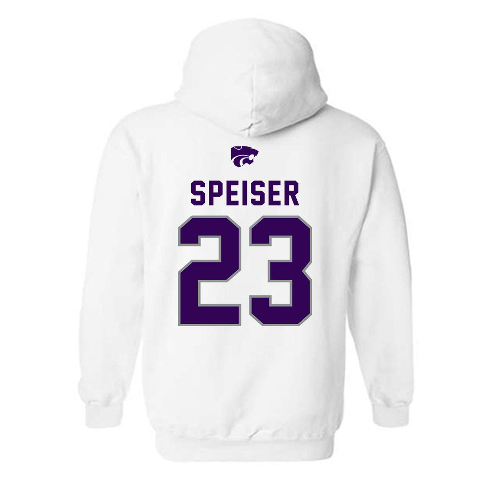 Kansas State - NCAA Women's Basketball : jordan speiser - EMAW Hooded Sweatshirt-1