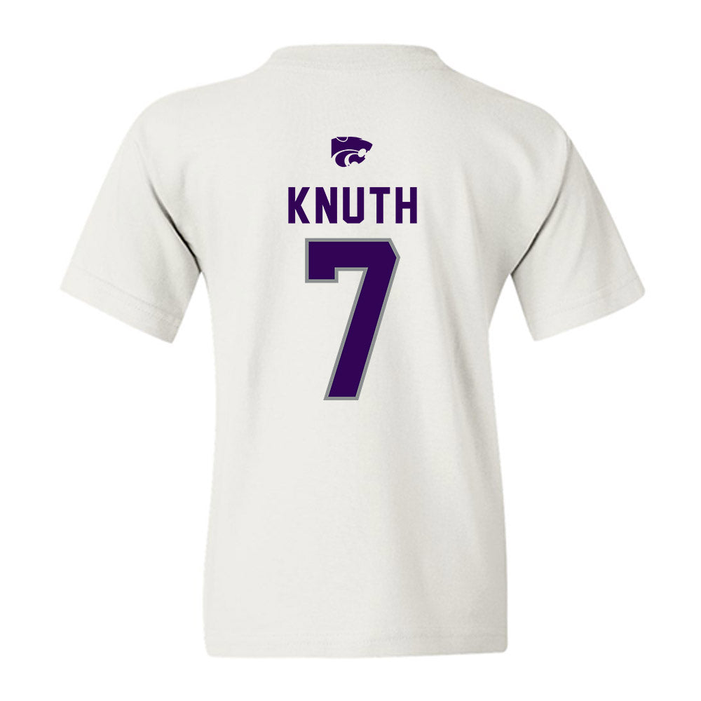 Kansas State - NCAA Football : Jacob Knuth - EMAW Youth T-Shirt-1