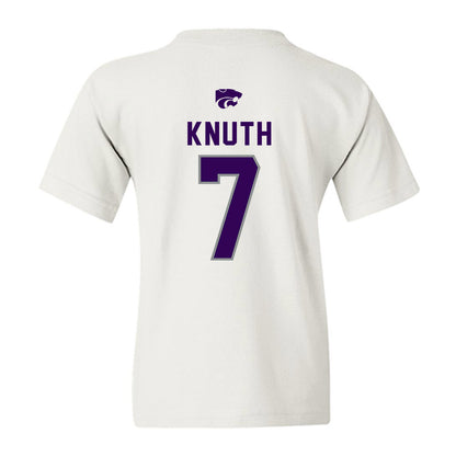 Kansas State - NCAA Football : Jacob Knuth - EMAW Youth T-Shirt-1