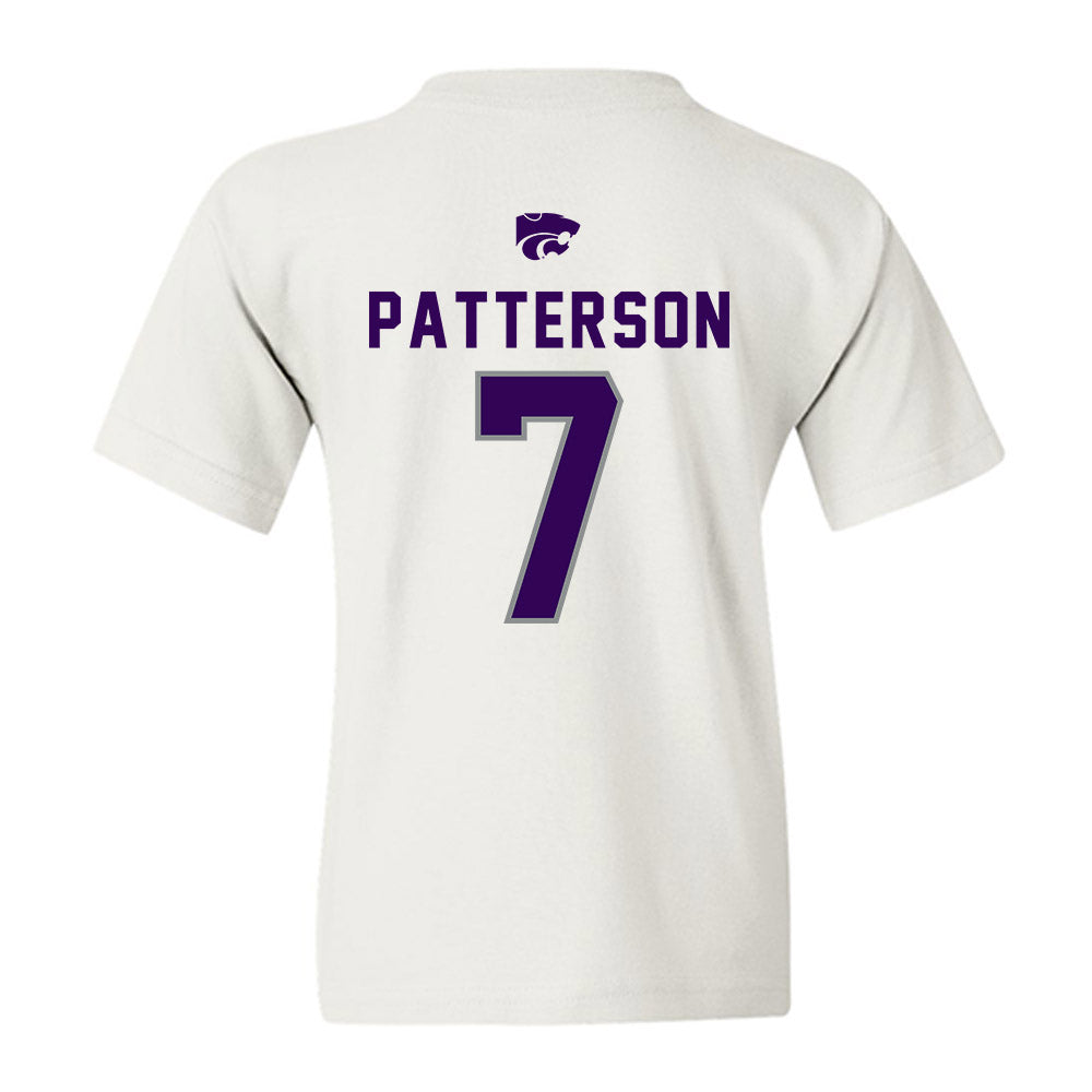 Kansas State - NCAA Football : Kaleb Patterson - EMAW Youth T-Shirt-1