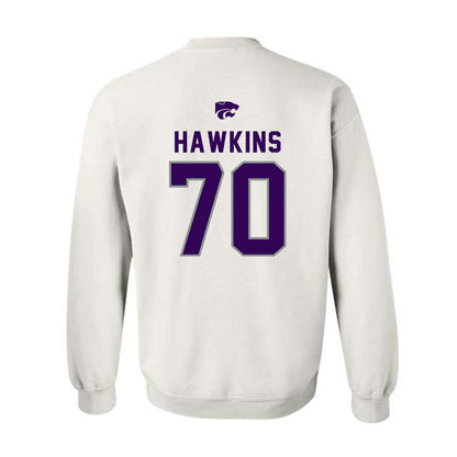 Kansas State - NCAA Football : Gus Hawkins - EMAW Crewneck Sweatshirt-1