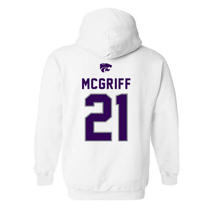 Kansas State - NCAA Men's Basketball : Khamari McGriff - EMAW Hooded Sweatshirt-1