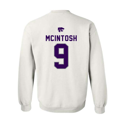 Kansas State - NCAA Football : Donovan McIntosh - EMAW Crewneck Sweatshirt-1