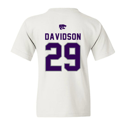 Kansas State - NCAA Football : Dylan Davidson - EMAW Youth T-Shirt-1
