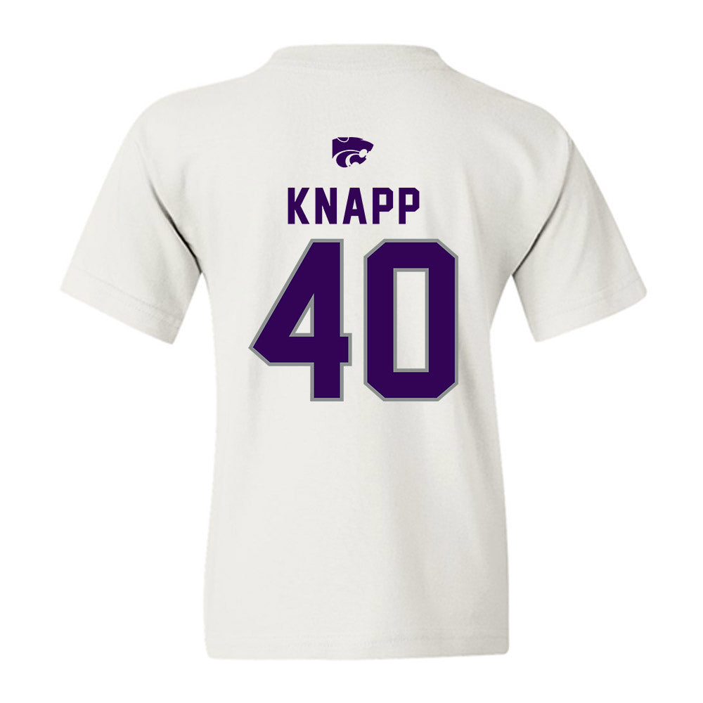 Kansas State - NCAA Football : Dalton Knapp - EMAW Youth T-Shirt-1