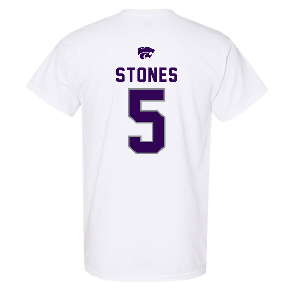 Kansas State - NCAA Women's Volleyball : Avery Stones - EMAW T-Shirt-1