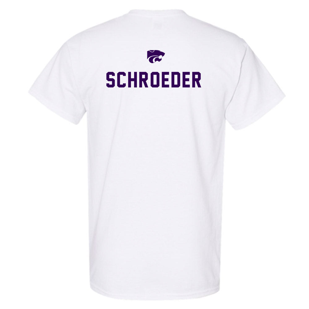 Kansas State - NCAA Women's Track & Field : Jaycee Schroeder - EMAW T-Shirt-1
