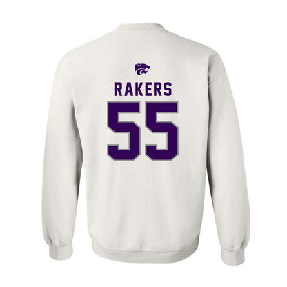 Kansas State - NCAA Football : Kyle Rakers - EMAW Crewneck Sweatshirt-1