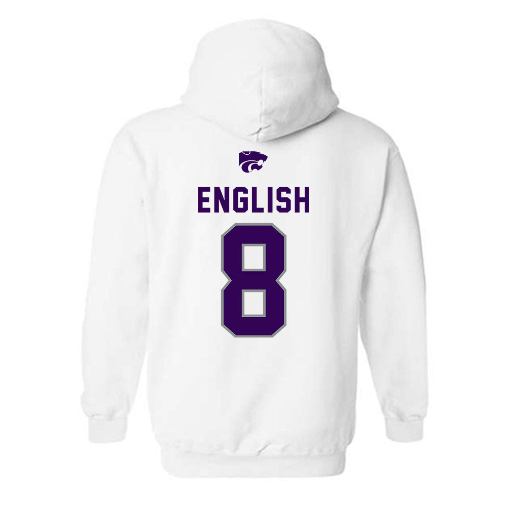 Kansas State - NCAA Baseball : Nick English - EMAW Hooded Sweatshirt-1