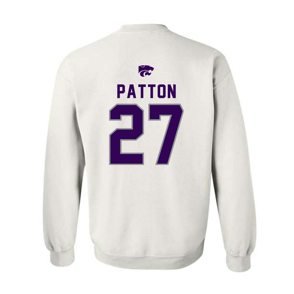 Kansas State - NCAA Football : Cub Patton - EMAW Crewneck Sweatshirt-1