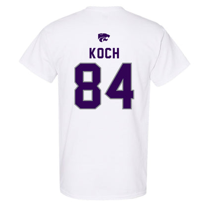 Kansas State - NCAA Football : Isaac Koch - EMAW T-Shirt-1