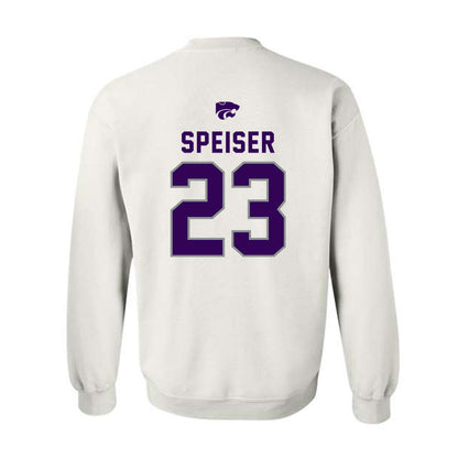 Kansas State - NCAA Women's Basketball : jordan speiser - EMAW Crewneck Sweatshirt-1