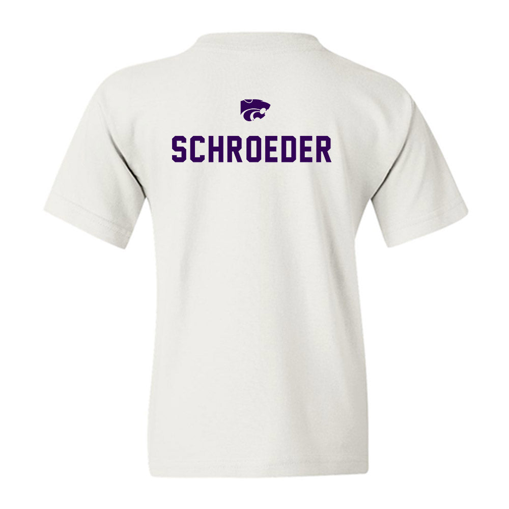 Kansas State - NCAA Women's Track & Field : Jaycee Schroeder - EMAW Youth T-Shirt-1