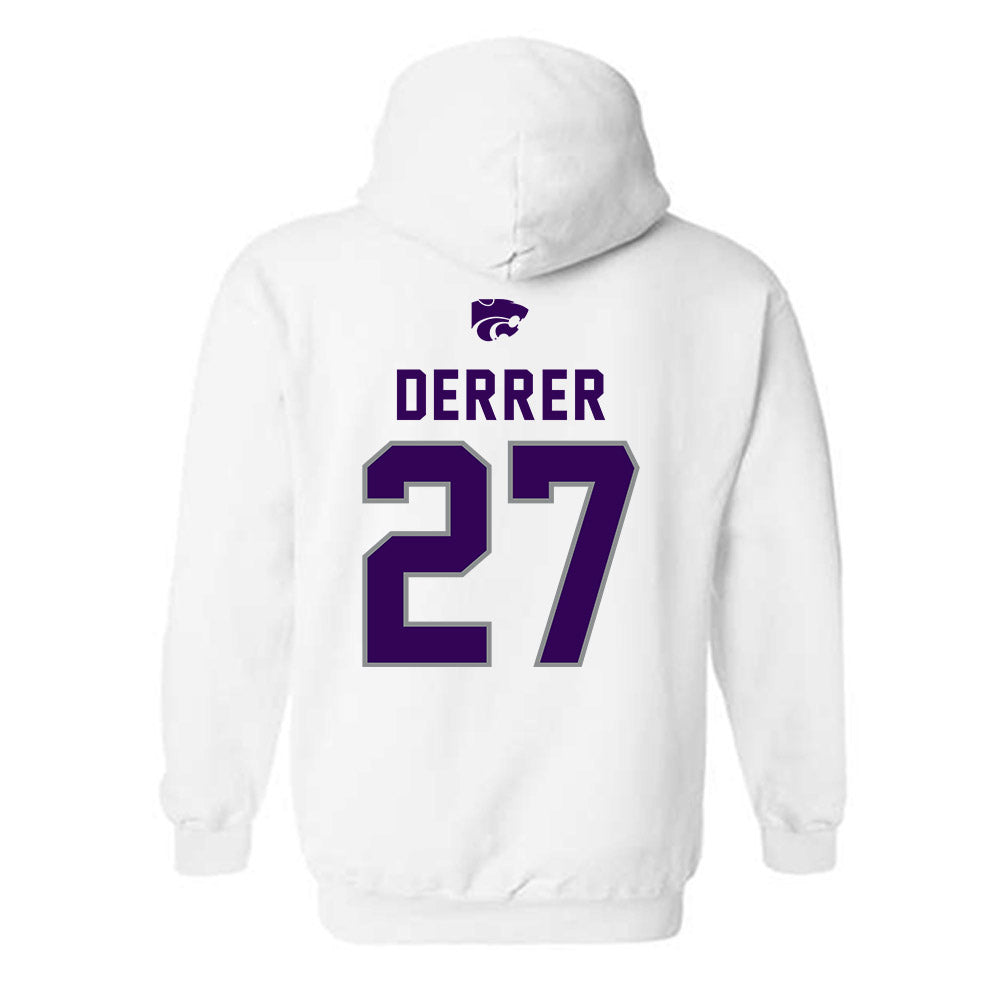 Kansas State - NCAA Women's Volleyball : Ellah Derrer - EMAW Hooded Sweatshirt-1
