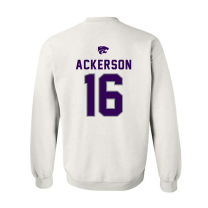 Kansas State - NCAA Football : Dj Ackerson - EMAW Crewneck Sweatshirt-1