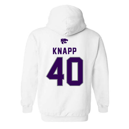 Kansas State - NCAA Football : Dalton Knapp - EMAW Hooded Sweatshirt-1