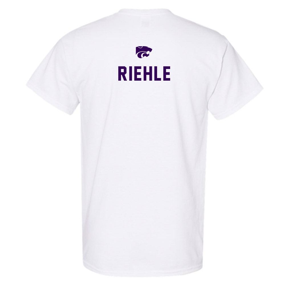 Kansas State - NCAA Women's Track & Field : Desirae Riehle - EMAW T-Shirt-1