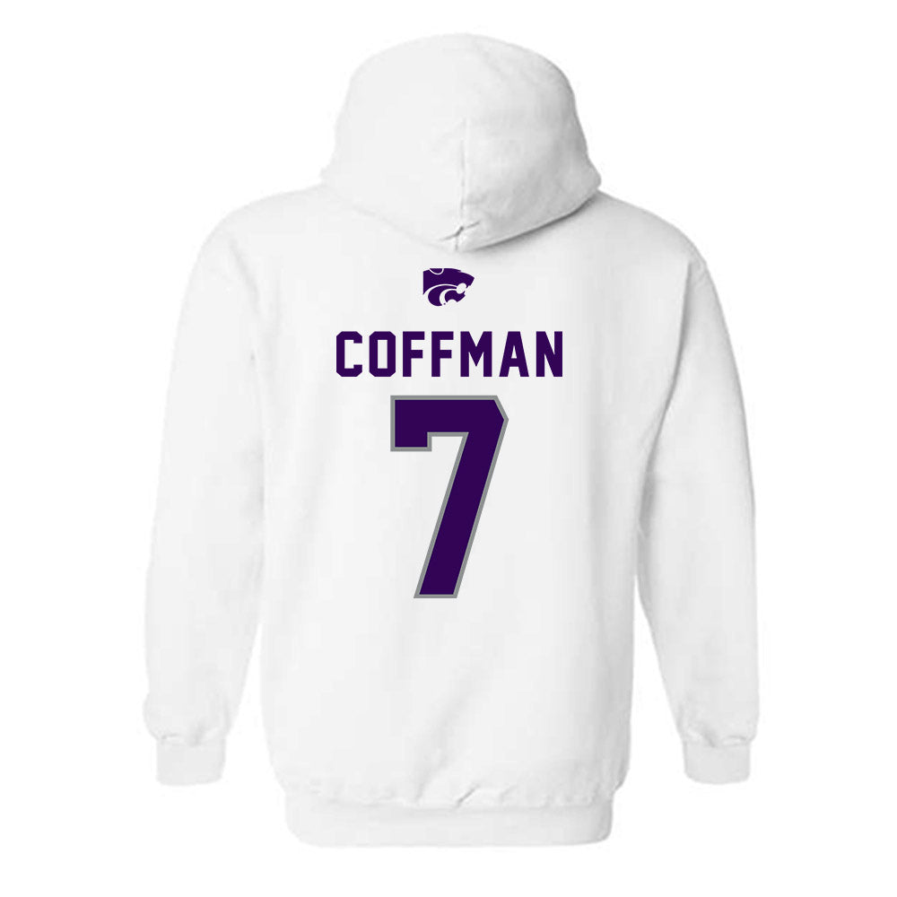 Kansas State - NCAA Women's Soccer : Sydney Coffman - EMAW Hooded Sweatshirt-1