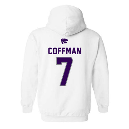 Kansas State - NCAA Women's Soccer : Sydney Coffman - EMAW Hooded Sweatshirt-1