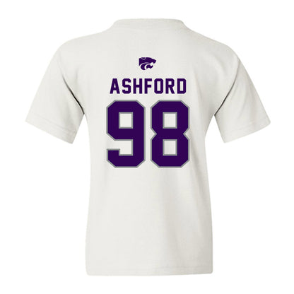 Kansas State - NCAA Football : Tucker Ashford - EMAW Youth T-Shirt-1