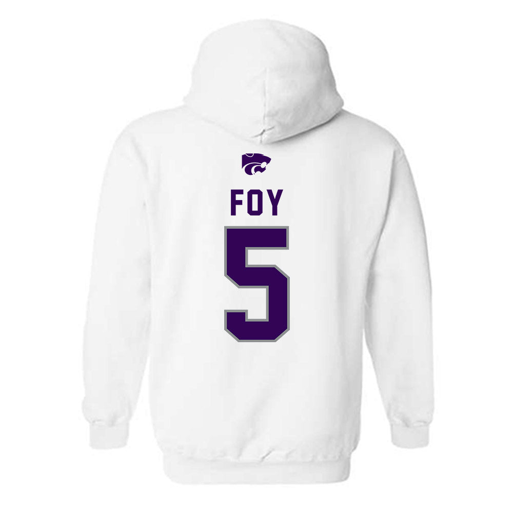 Kansas State - NCAA Women's Basketball : Aniya' Foy - EMAW Hooded Sweatshirt-1