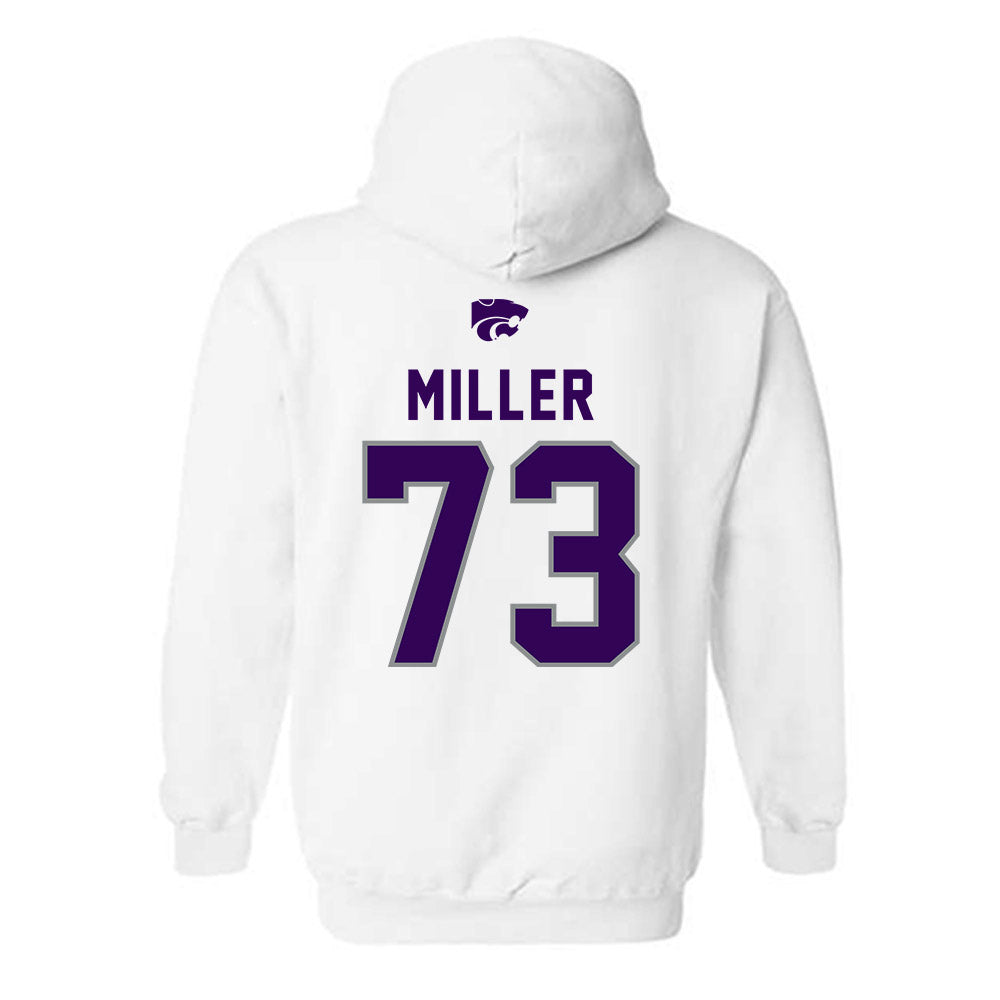 Kansas State - NCAA Football : Ollie Miller - EMAW Hooded Sweatshirt-1