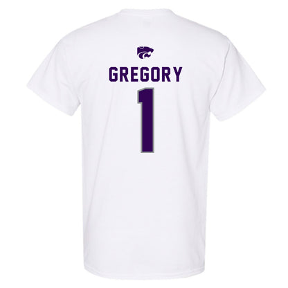 Kansas State - NCAA Football : Wendell Gregory - EMAW T-Shirt-1
