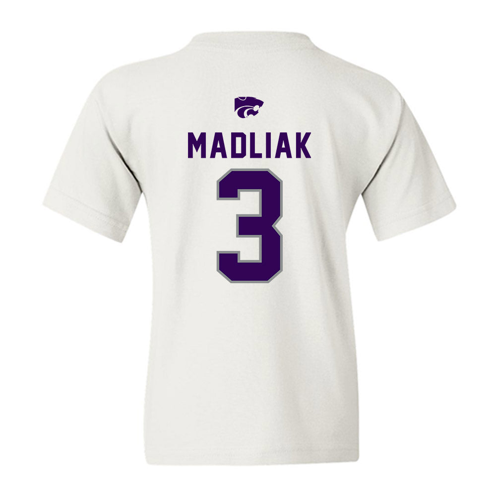 Kansas State - NCAA Baseball : Bear Madliak - EMAW Youth T-Shirt-1