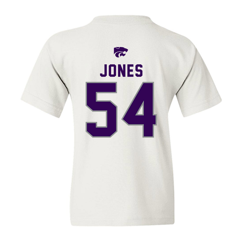 Kansas State - NCAA Football : Keiton Jones - EMAW Youth T-Shirt-1